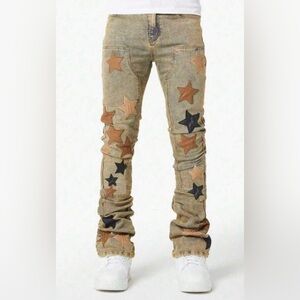 Tween Boy Urbanwear Skinny Mineral Wash Jeans (Elastic Band)